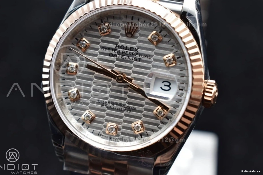 1:1 VS 36 TopPick Bracelet SS 904L DateJust Diamond Dial Jubilee On Silver Edition 563 126234 Markers VSF Best 0301